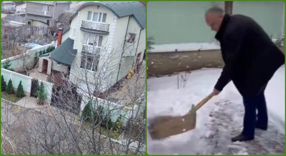 „Vseo, lasă Igor că a s`rânim noi”. Dodon a curățat zăpada de dragul PR-ului?